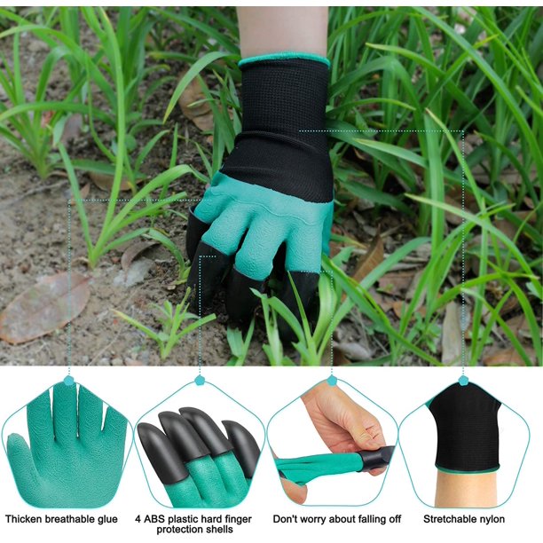Waterproof Garden Gloves with Claws
