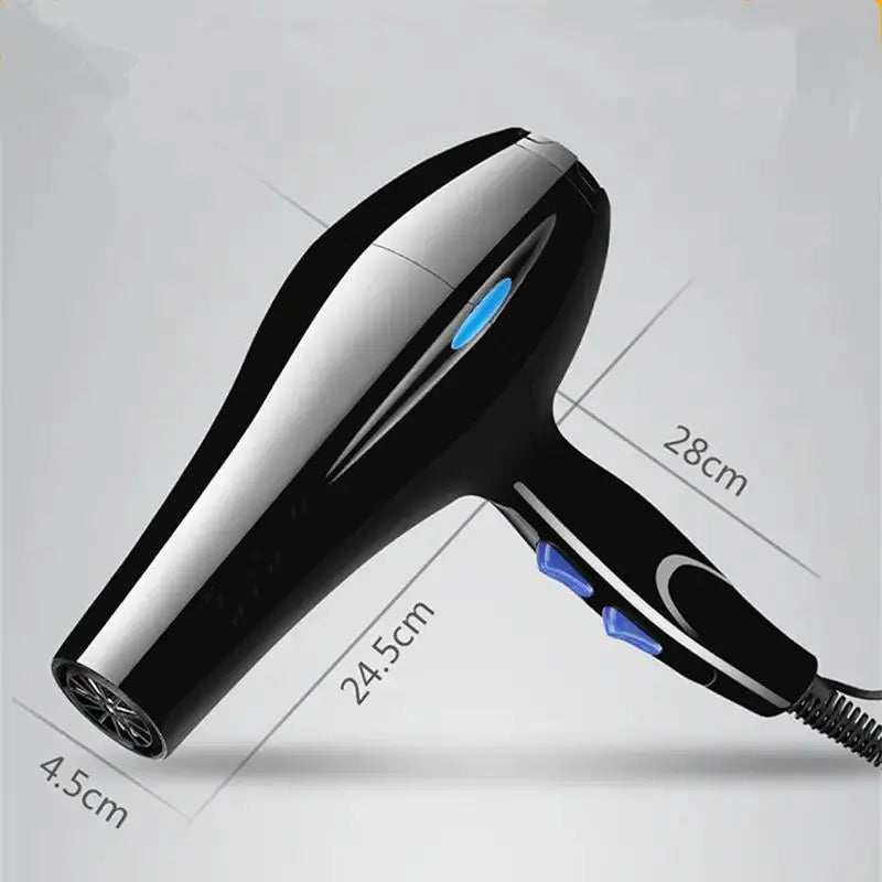 Negative Ion Hair Dryer - Gentle, Constant Temperature Hair Care for Home and Travel Glam