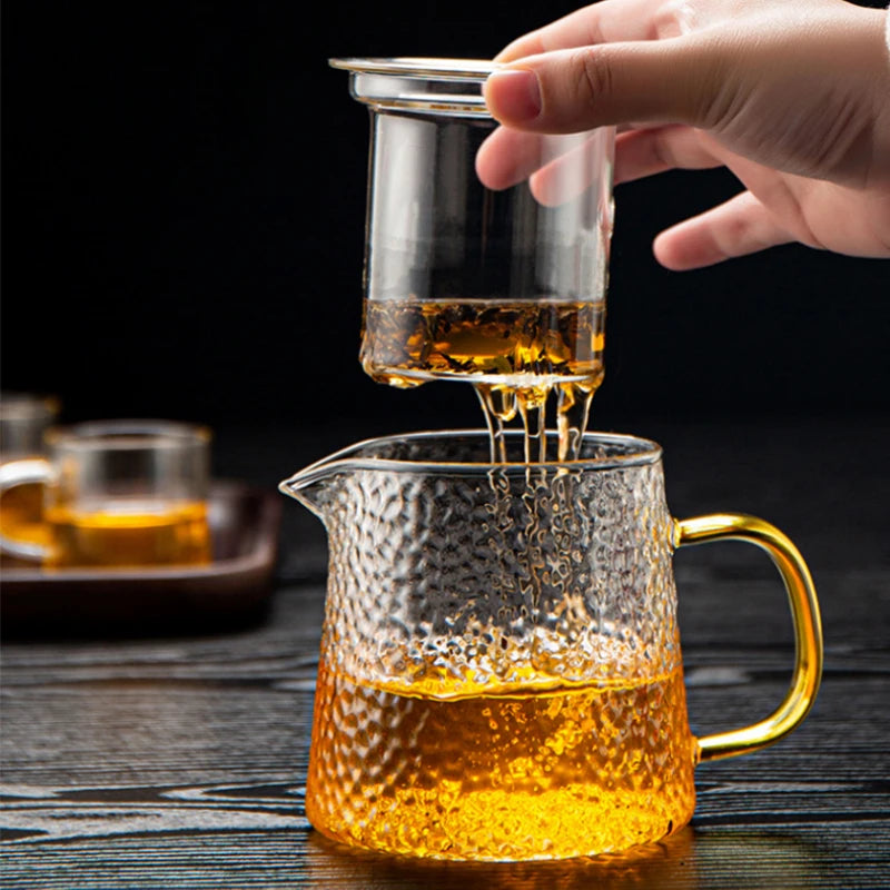 High quality Heat Resistant Glass Tea pot