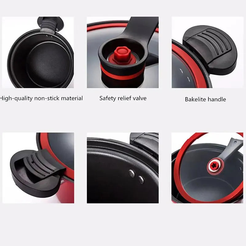 Versatile Cooking Master: 3.5L Pressure Cooker