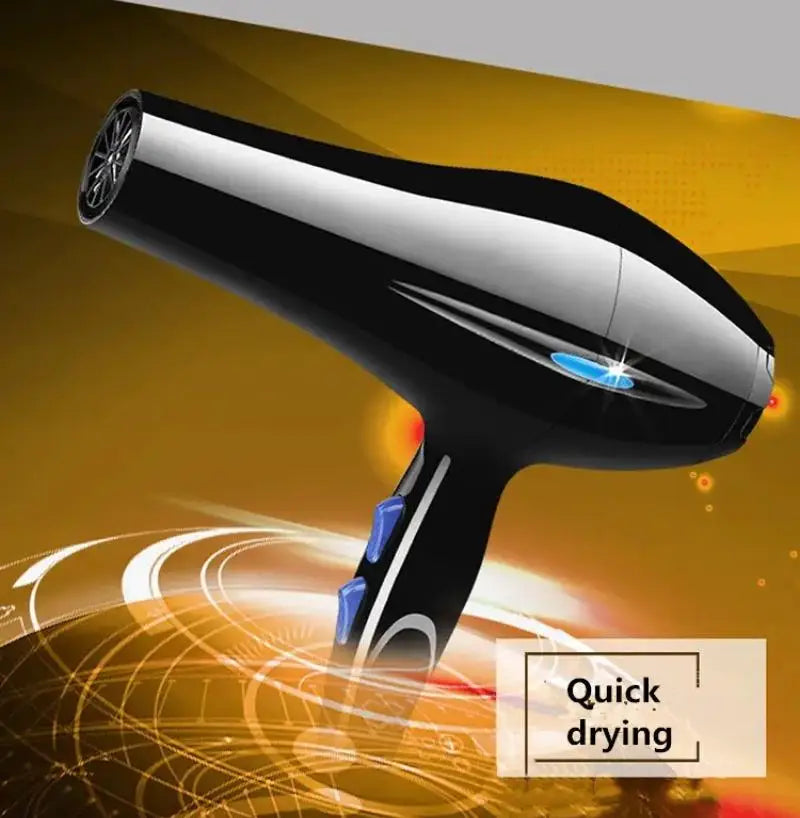 Negative Ion Hair Dryer - Gentle, Constant Temperature Hair Care for Home and Travel Glam