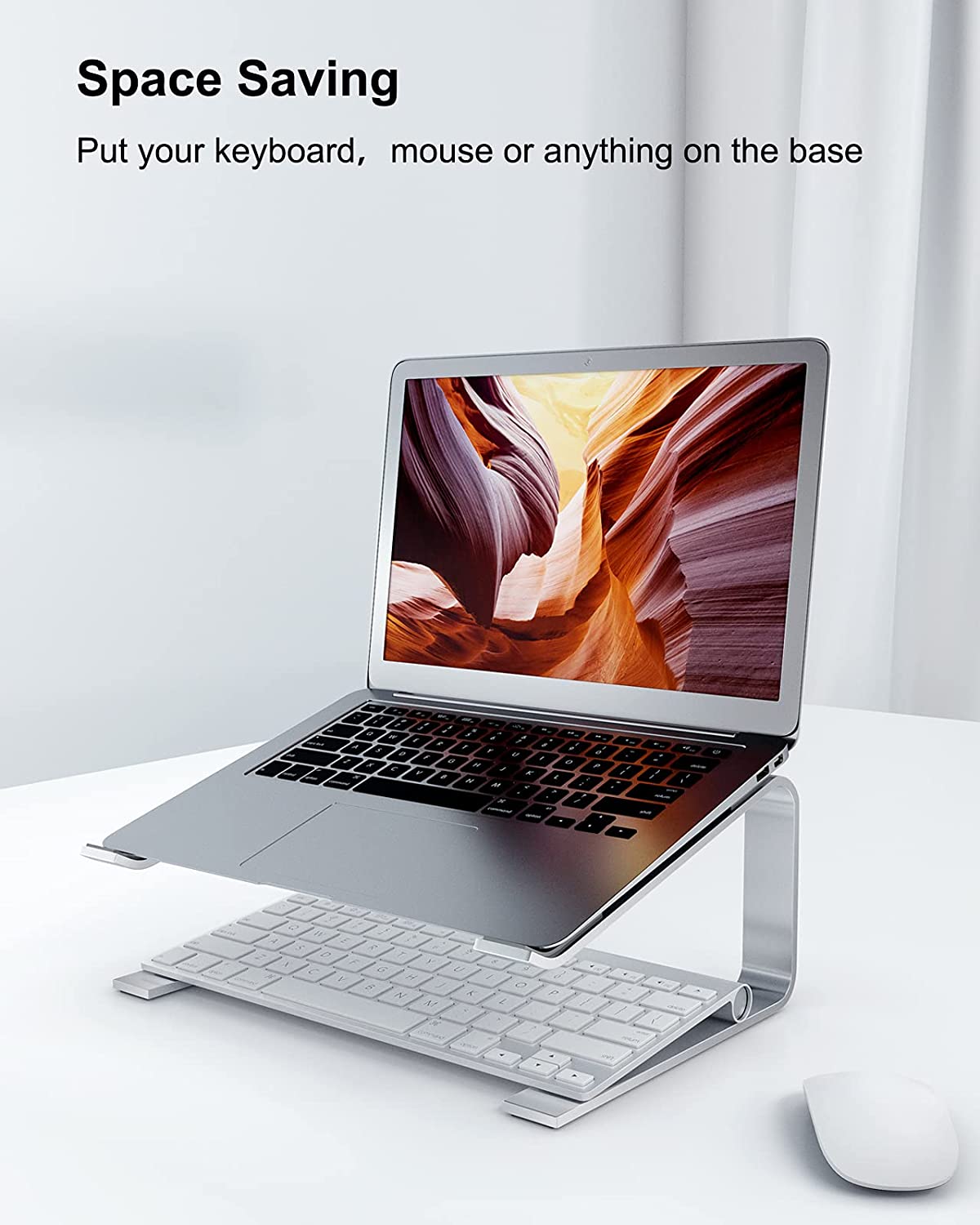 Premium Aluminum Laptop Stand for Ultimate Ergonomics